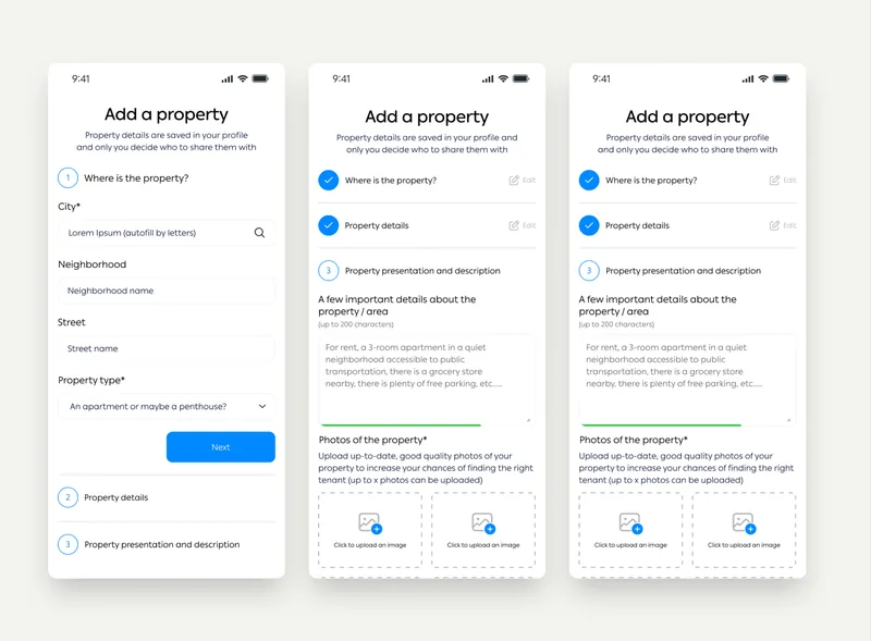 Reasy, Mobile App · Compatibility Matching, product screenshot